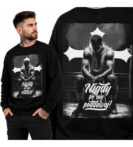 Bluza Chrześcijańska Nigdy się nie poddawaj